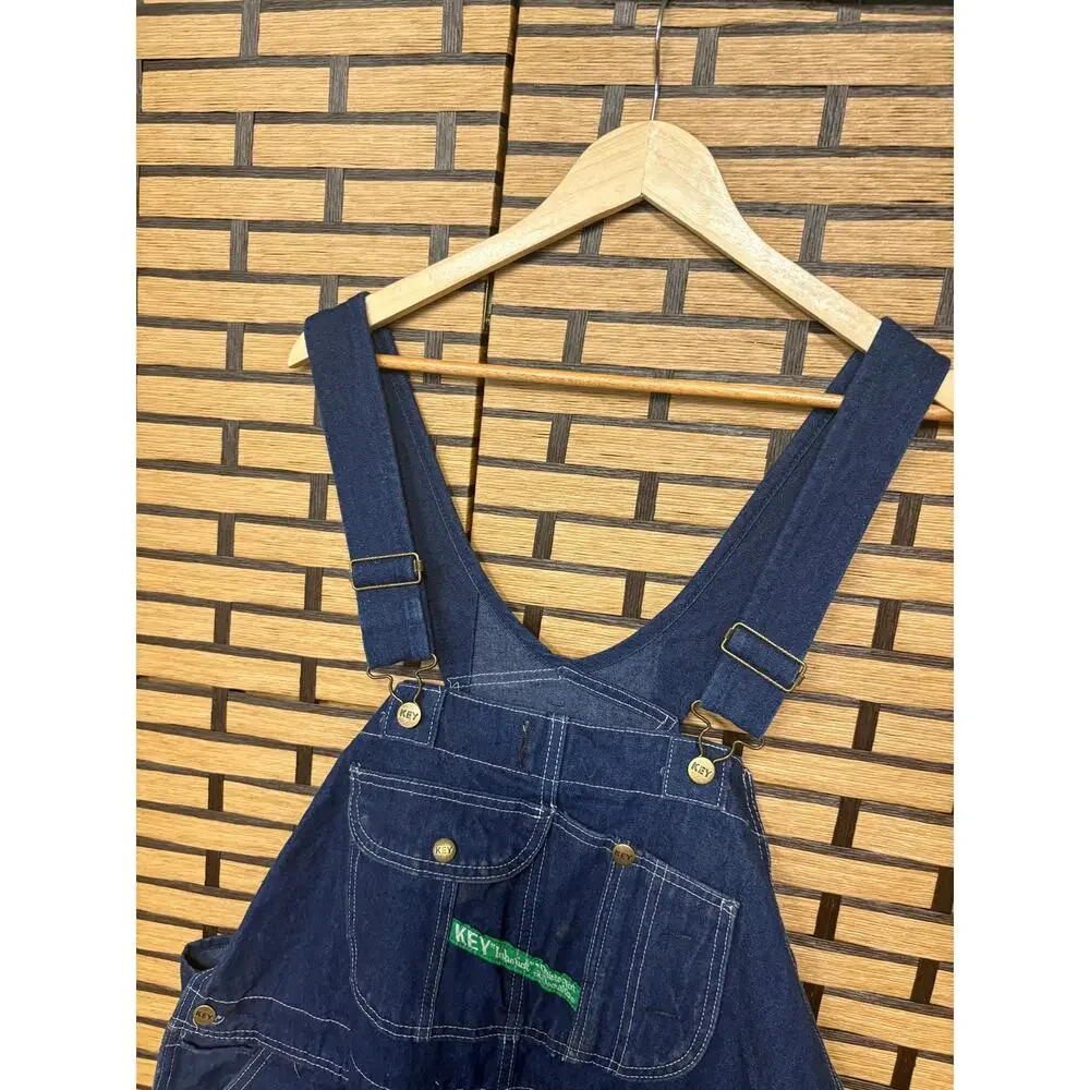 Key Denim Overalls Size 48x30